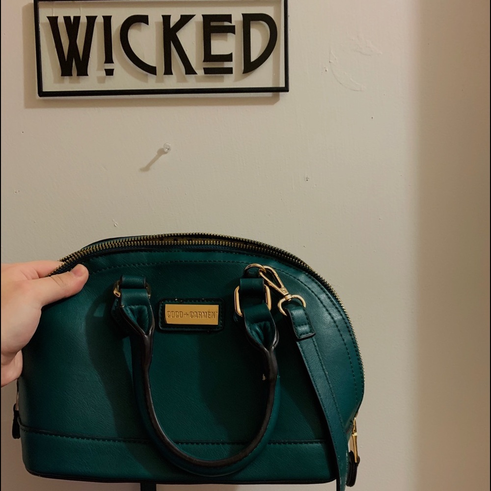 Emerald green Coco & Carmen Purse